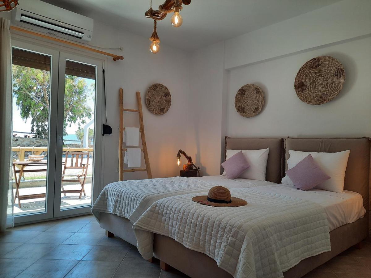 Janakos View Apartment With Private Pool Glinado Naxos Bagian luar foto