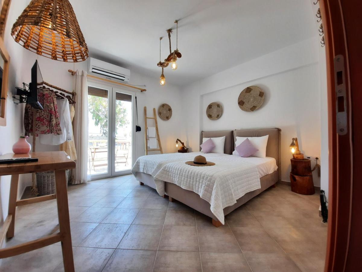Janakos View Apartment With Private Pool Glinado Naxos Bagian luar foto