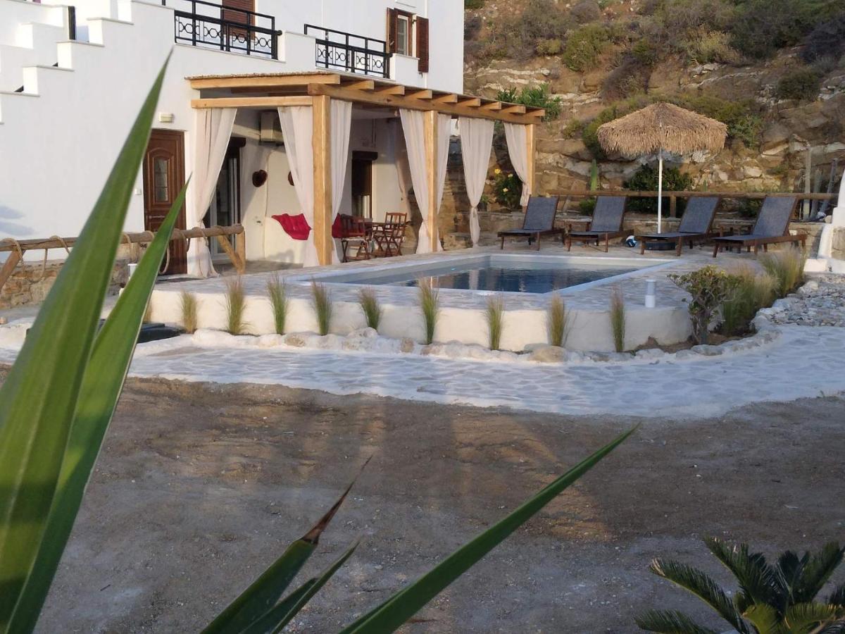 Janakos View Apartment With Private Pool Glinado Naxos Bagian luar foto
